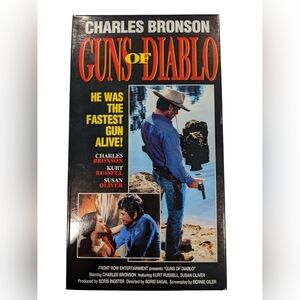 Guns of Diablo VHS Movie